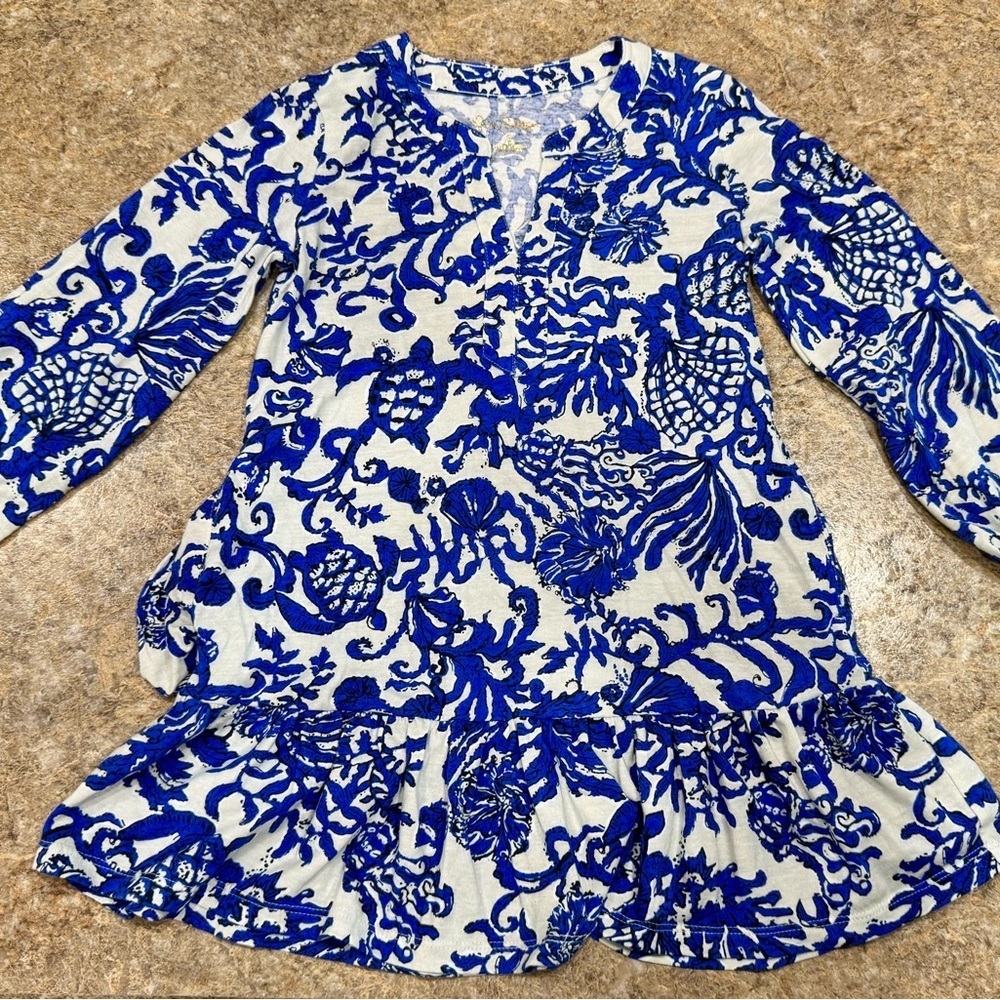 Lilly Pulitzer Mini Girls Alyssa Dress | Size S (4-5 Years)